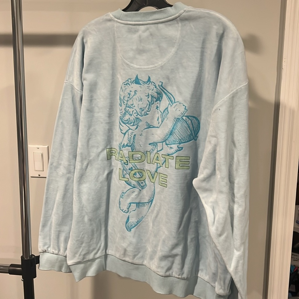 Boys Lie velour sweatshirt - Picture 5 of 5